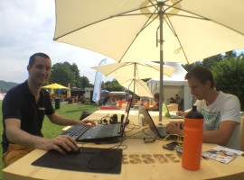 Christian und Gernot von der ANEXIA