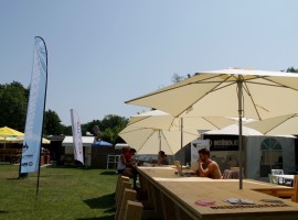 Guten Morgen am Businessbeach