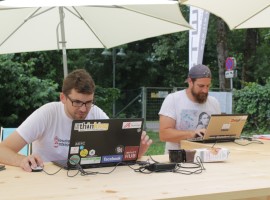 Alexander und Stefan in Action