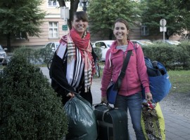 Für #refugeeswelcome hatten viele zahlreiches im Gepäck!