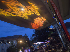 Auch auf der Freilichtbühne im Goethepark wurde es langsam laut