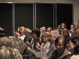 Auch das Publikum im Orchesterprobenraum war begeistert!