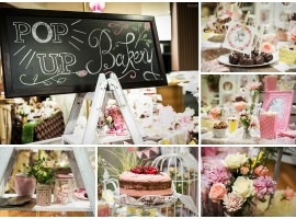 Pop Up Bakery Collage