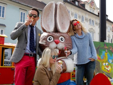 Heiße Hasen unter sich.