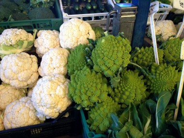 Karfiol und Romanesco